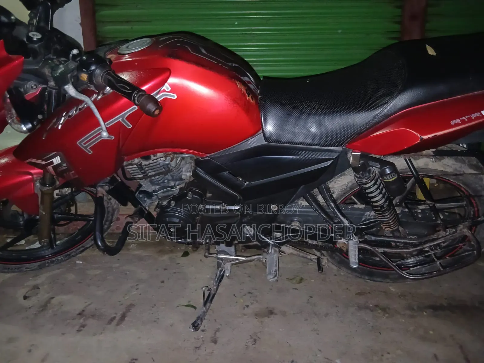 TVS Apache RTR 160 2V ২০১৮ রেড