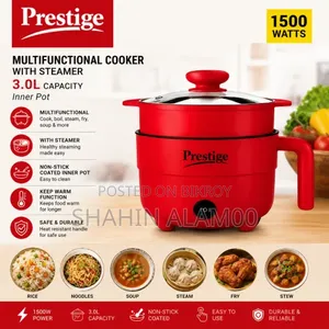 Prestige Inverter Multi-Cooker (3.2L) - 1500W Non-Stick Pot