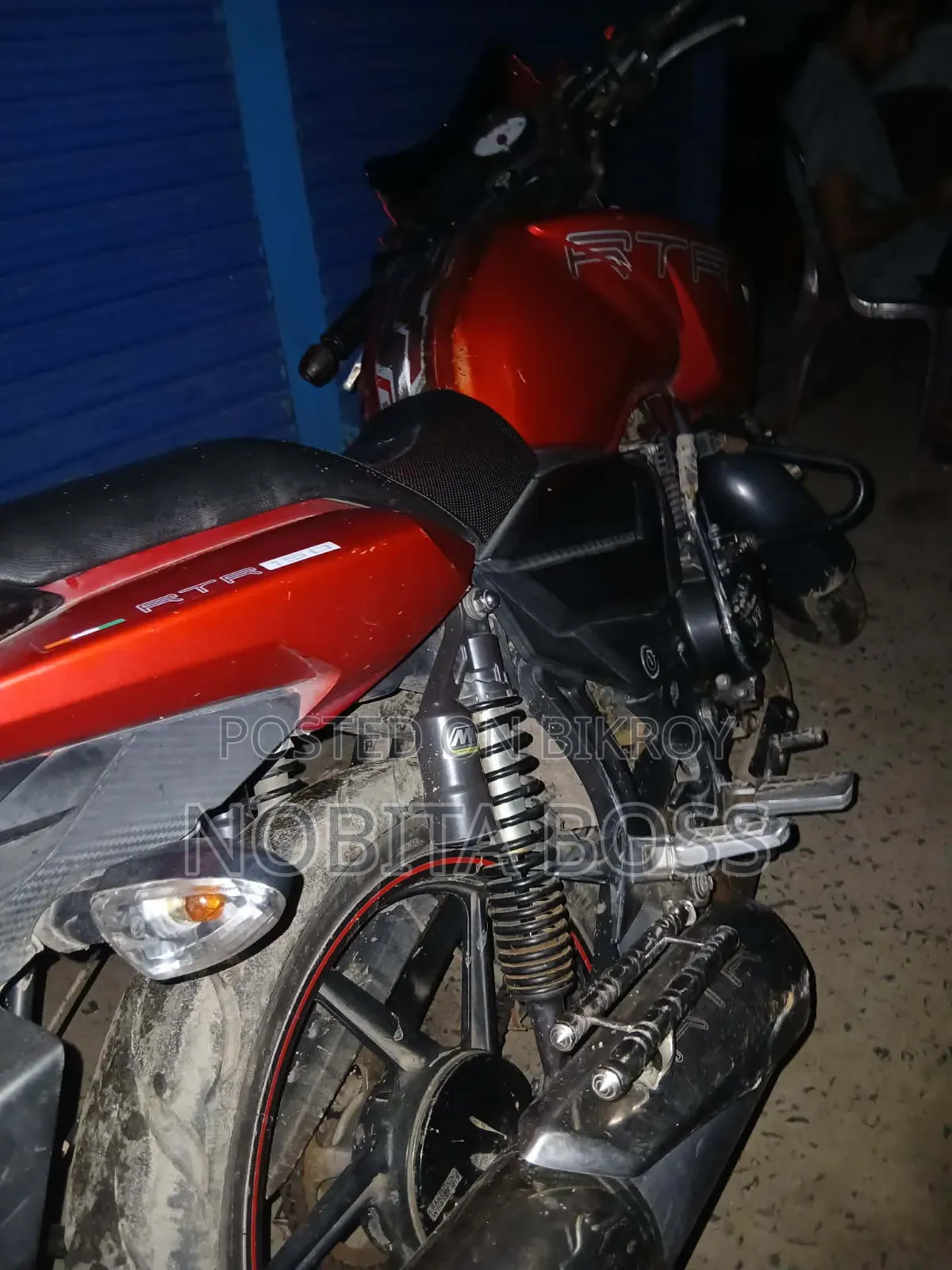 TVS Apache RTR 160 2V 2018 Red