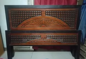 Malaysian Bed Red Colored
