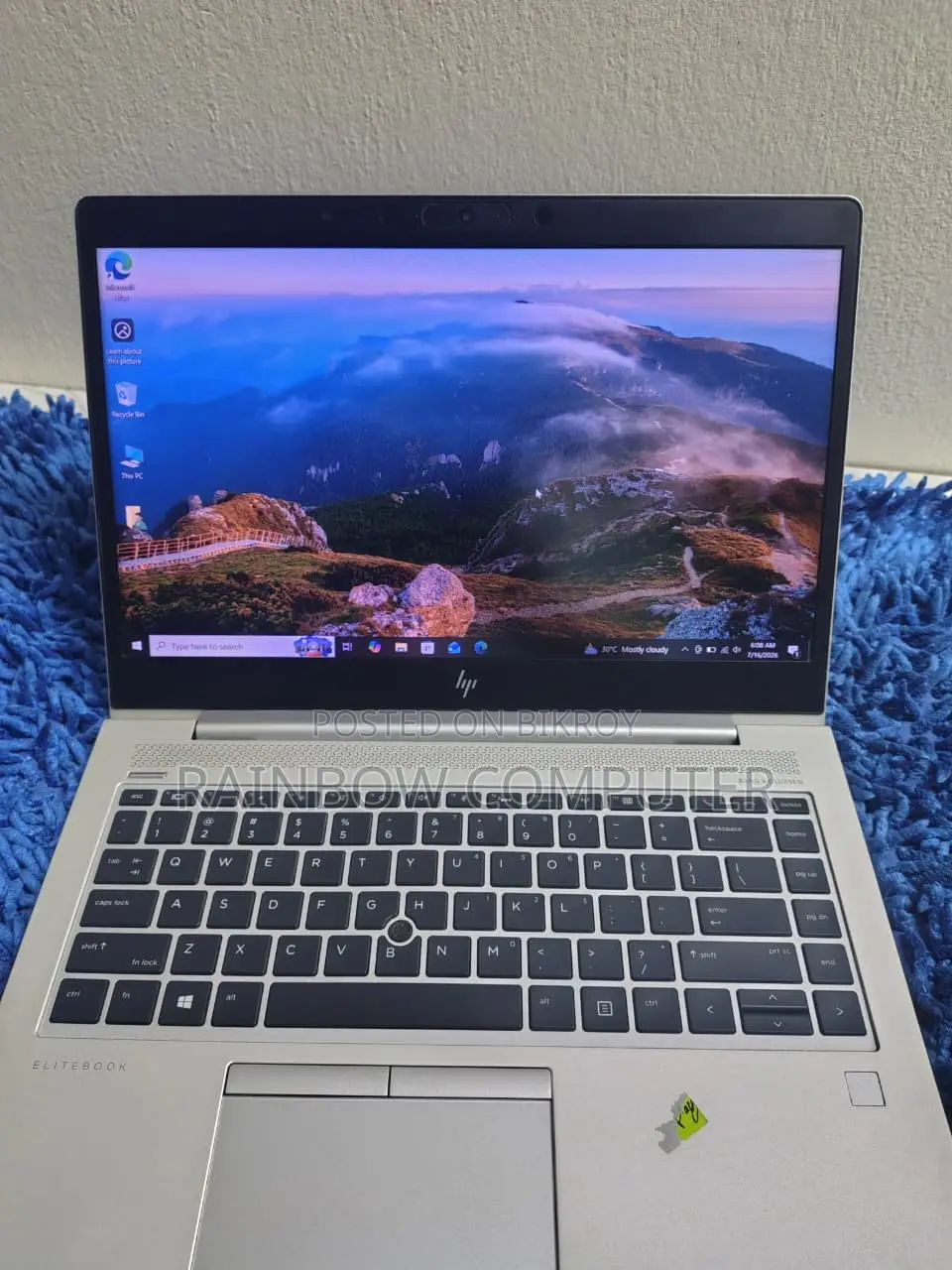 Laptop HP EliteBook 840 G6 8GB Intel Core I5 SSD 128GB