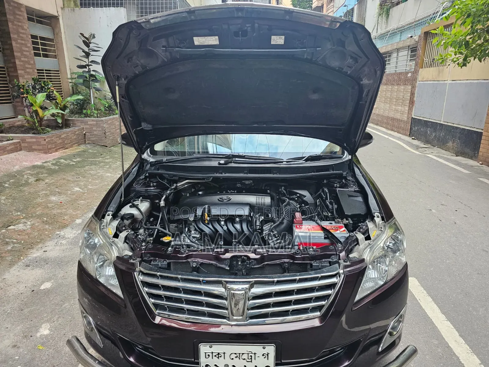 টয়োটা প্রিমিয়ো ২০১৫ মেরুন