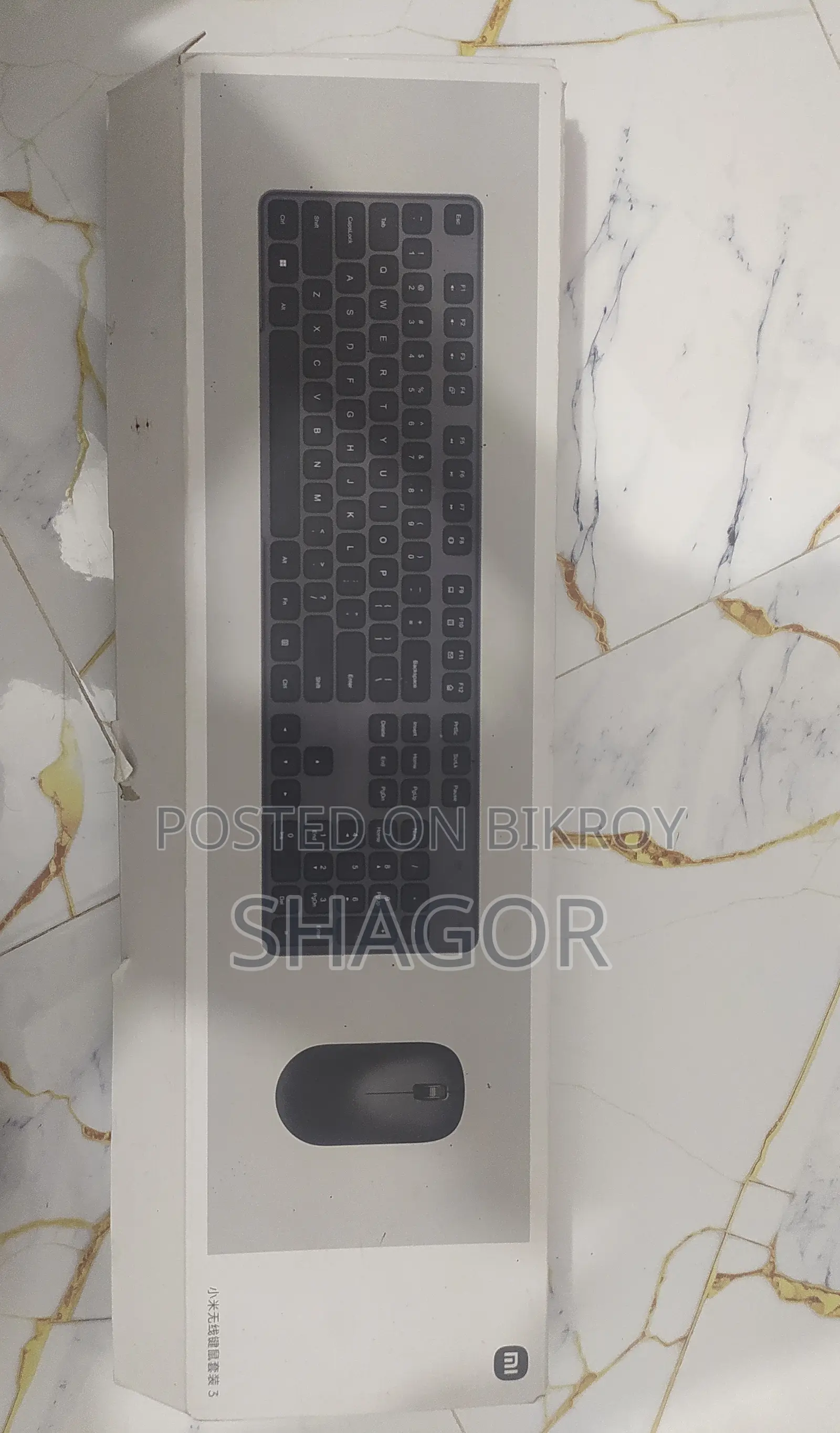 Xiaomi Wireless Keyboard Mouse Set 3 (WXJS03YM)