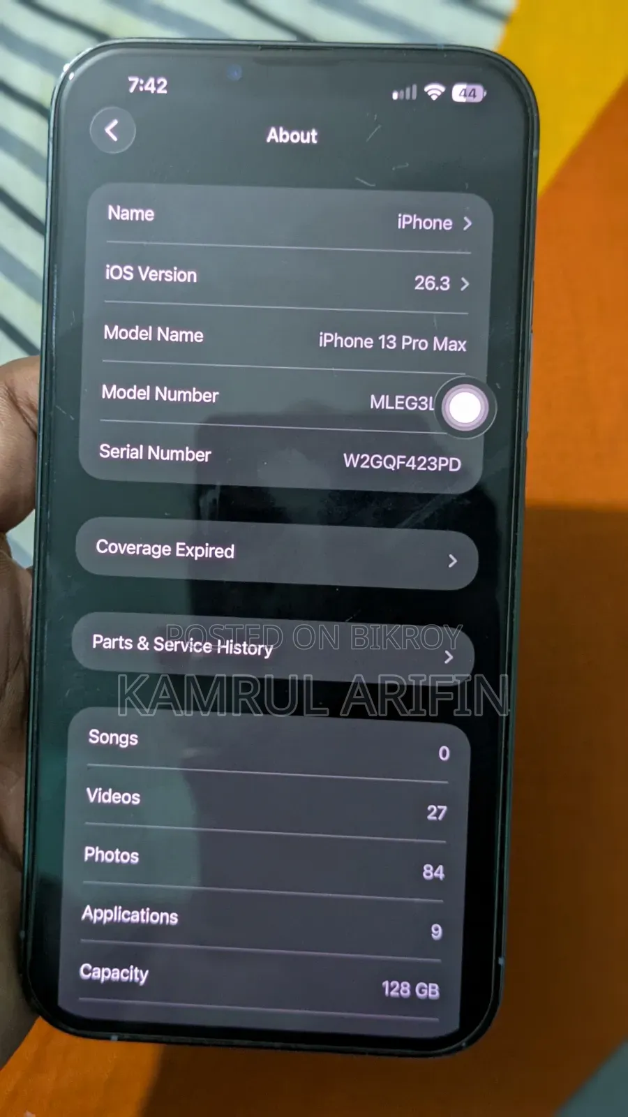 Apple iPhone 13 Pro Max 128 GB Blue