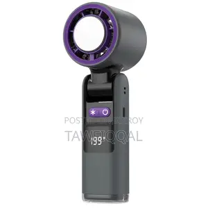 JF138 High Speed Handheld Mini Cooling Fan - 4000mAh (Brand New)
