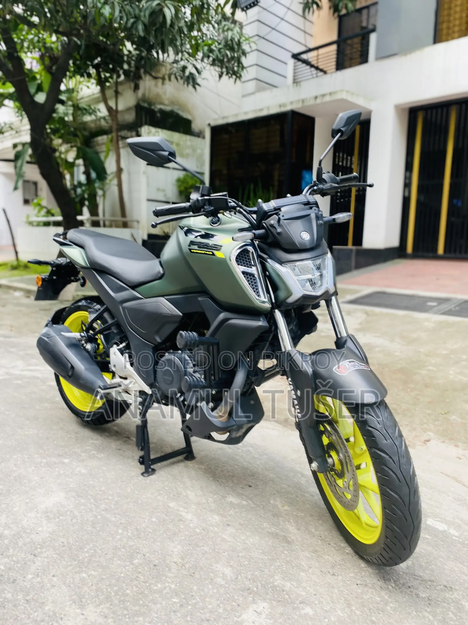 Yamaha FZ 2025 Green