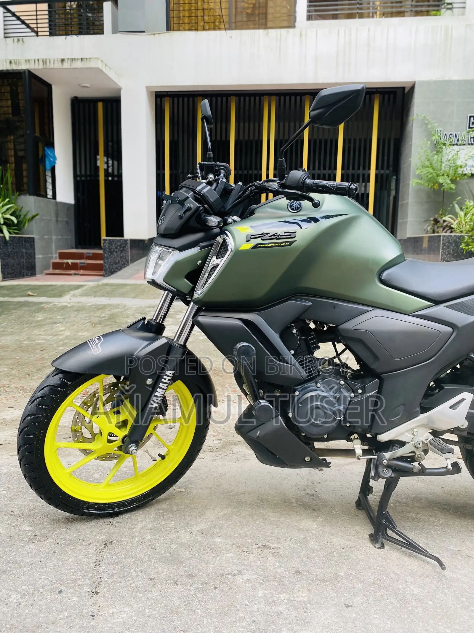 Yamaha FZ 2025 Green
