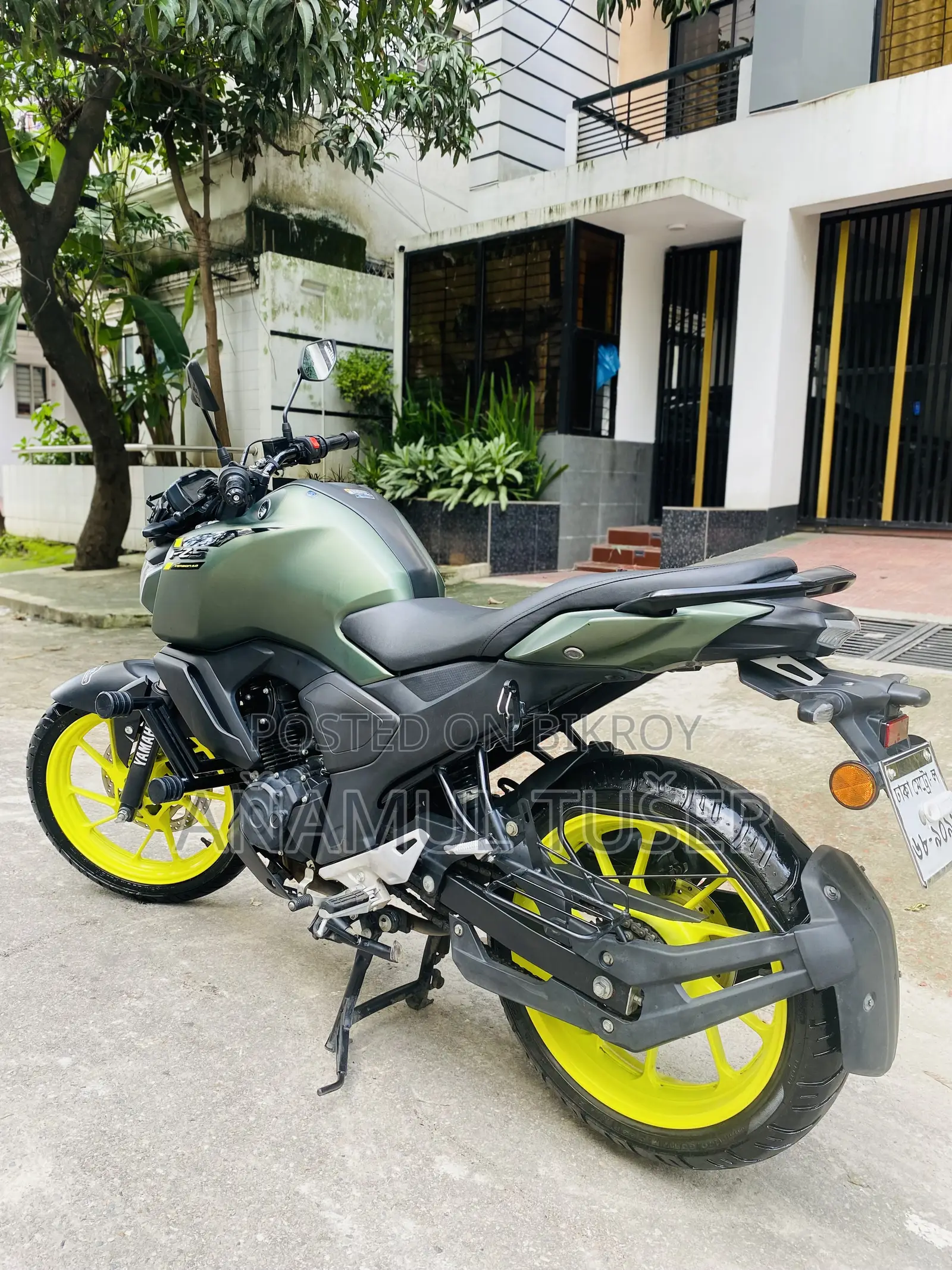 Yamaha FZ 2025 Green