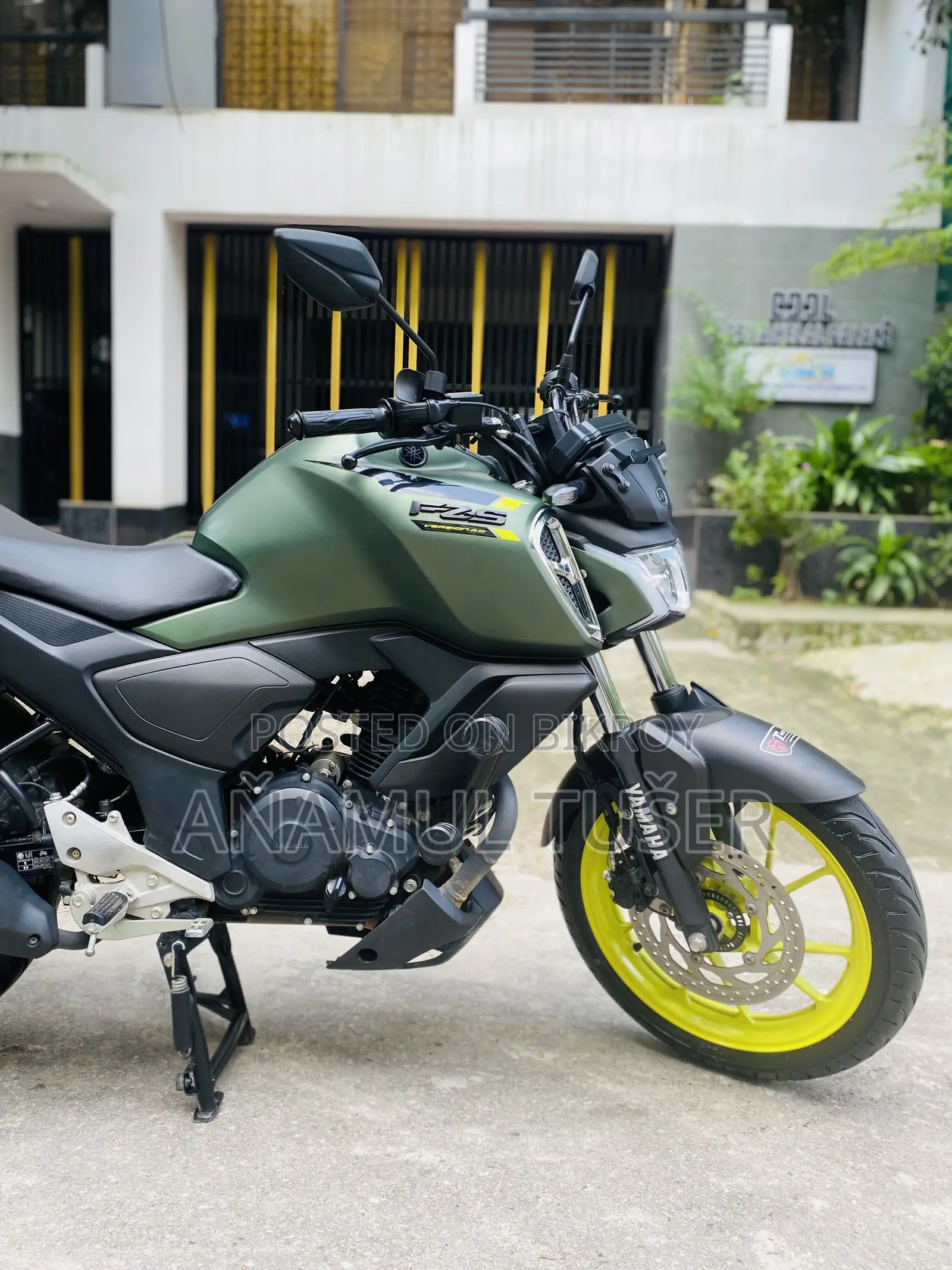 Yamaha FZ 2025 Green