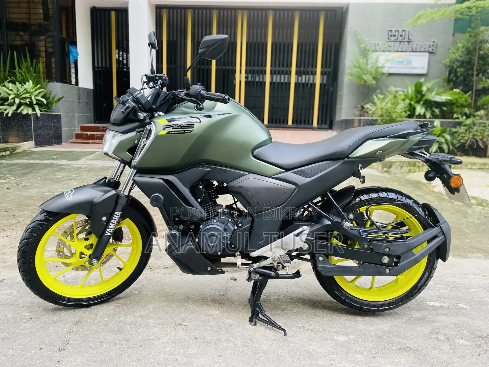 Yamaha FZ 2025 Green