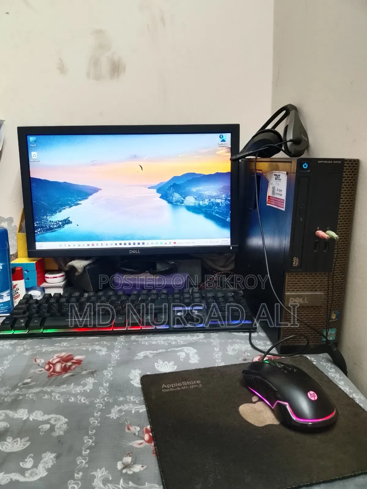 Desktop Computer Dell OptiPlex 3010 12GB Intel Core I3 HDD 500GB