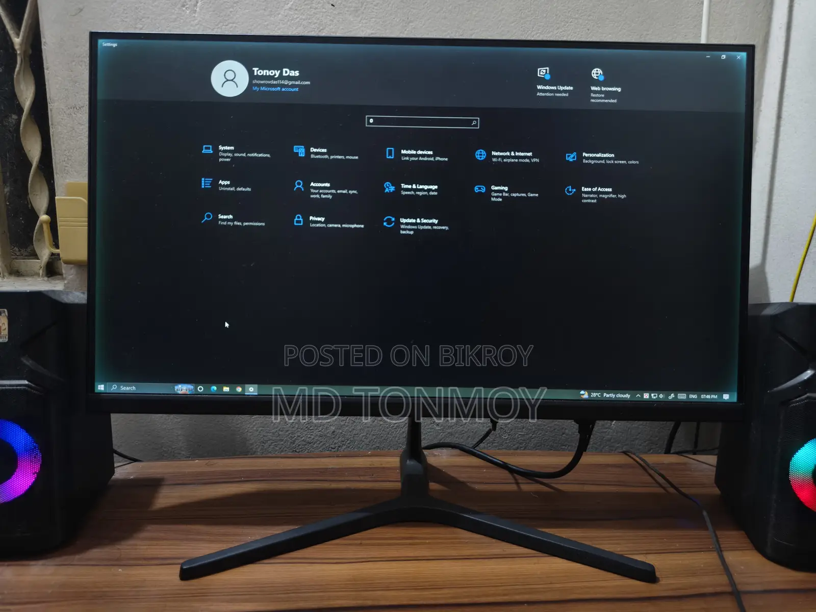 Value-Top X22IFR100 21.5" 100Hz FHD IPS Monitor