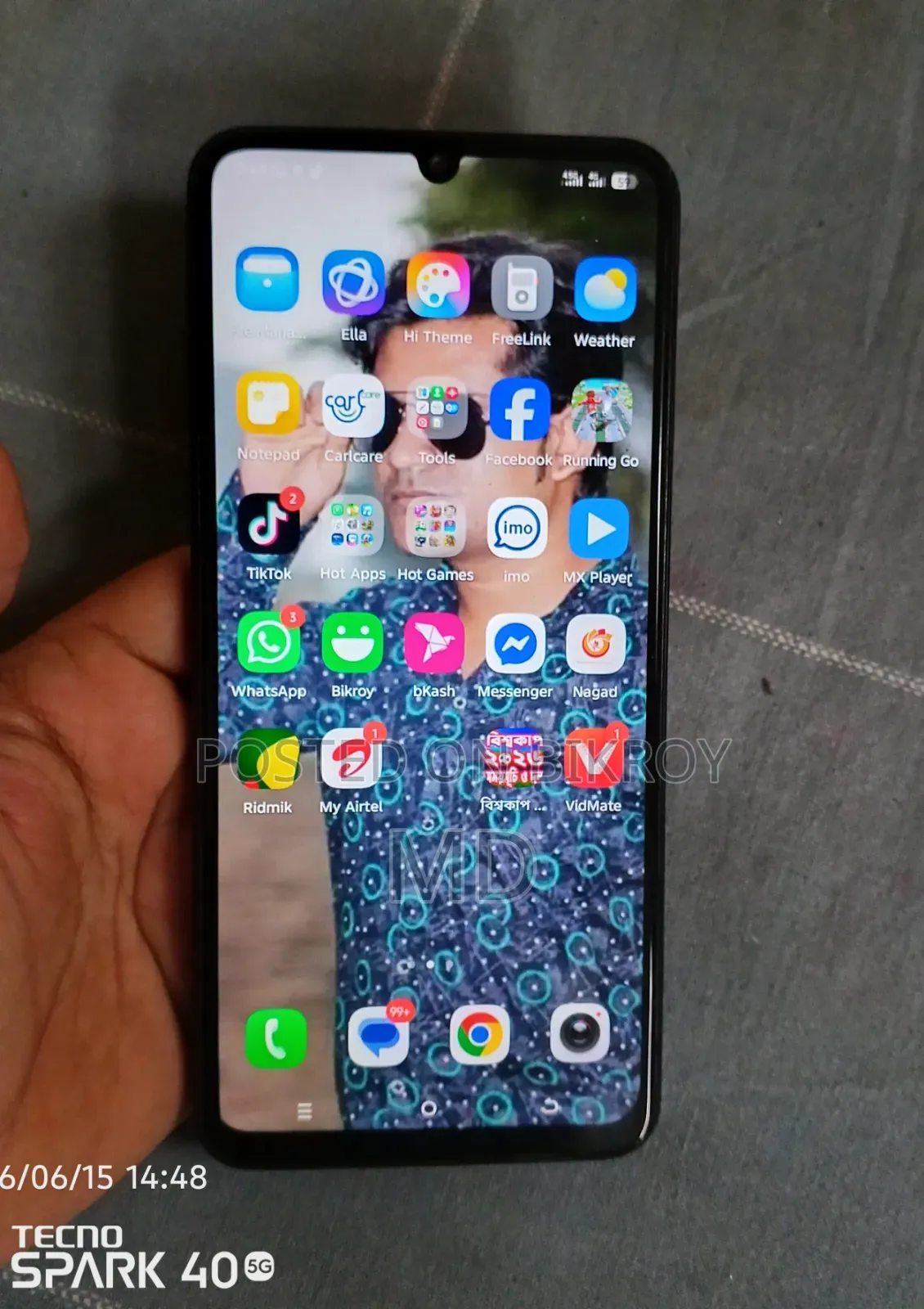 Tecno Spark 40 128 GB Black