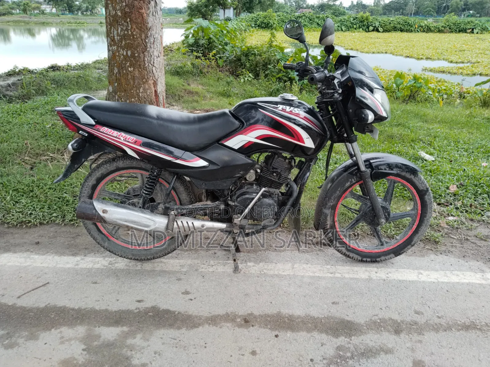 TVS Metro 2018 Red