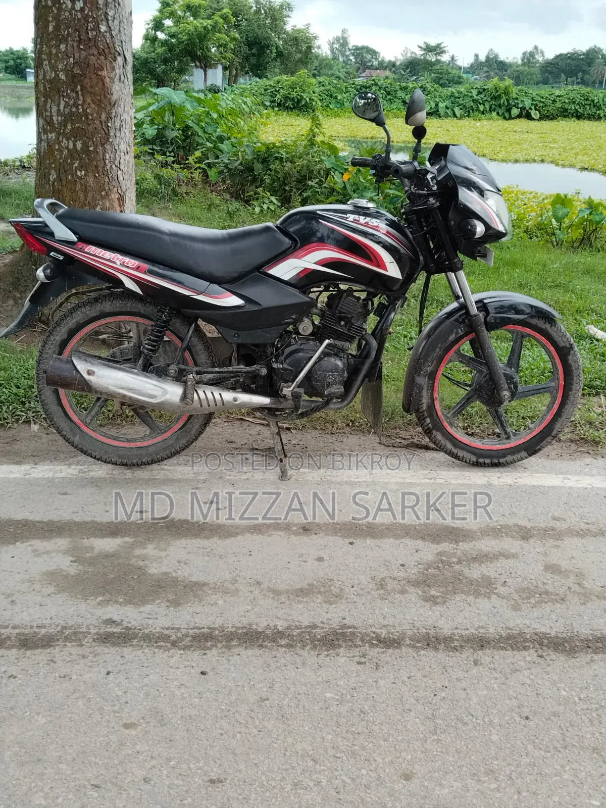 TVS Metro 2018 Red