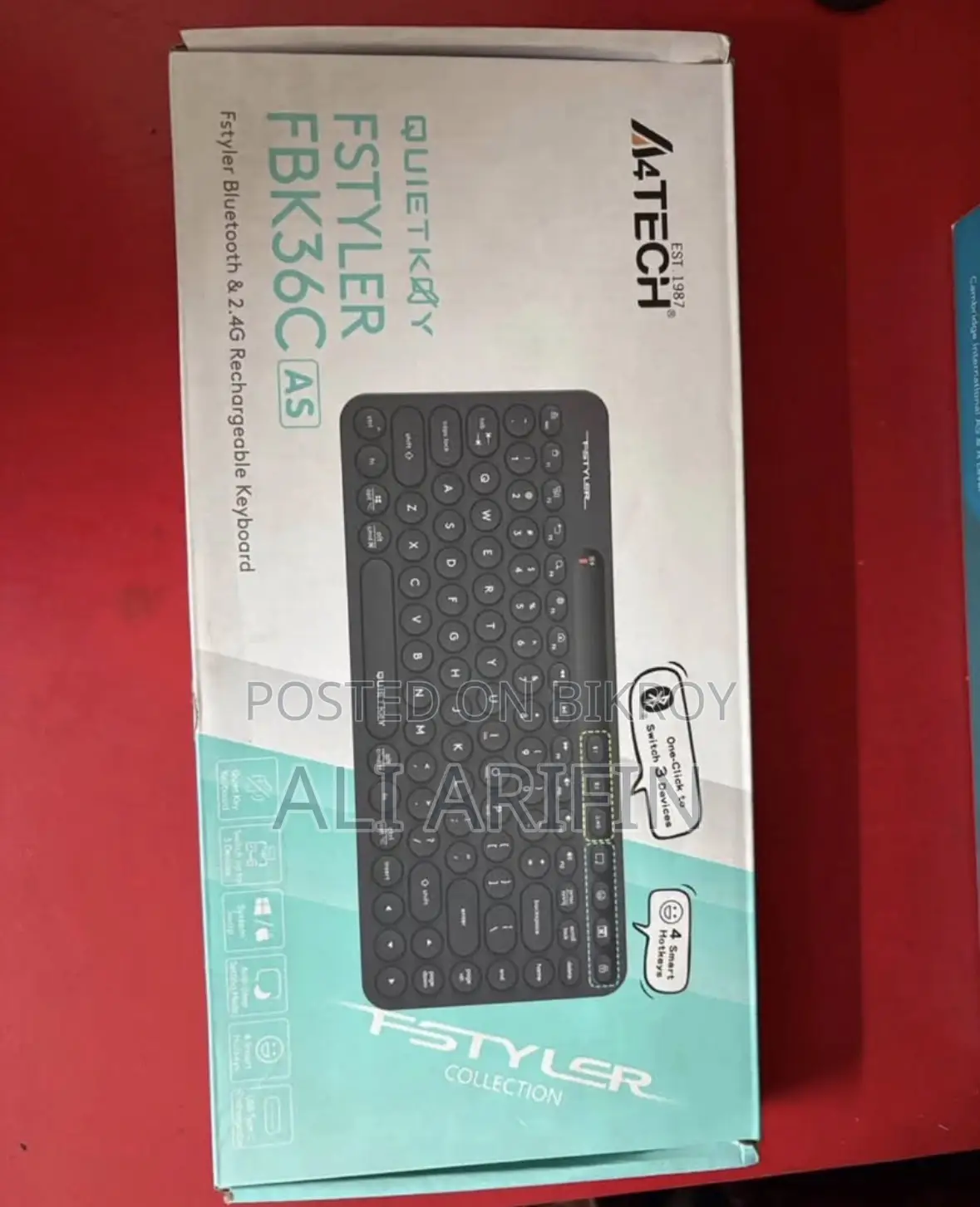 Bluetooth Wireless Keyboard A4Tech