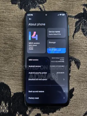 Xiaomi Redmi Note 9 Pro 64 GB Blue