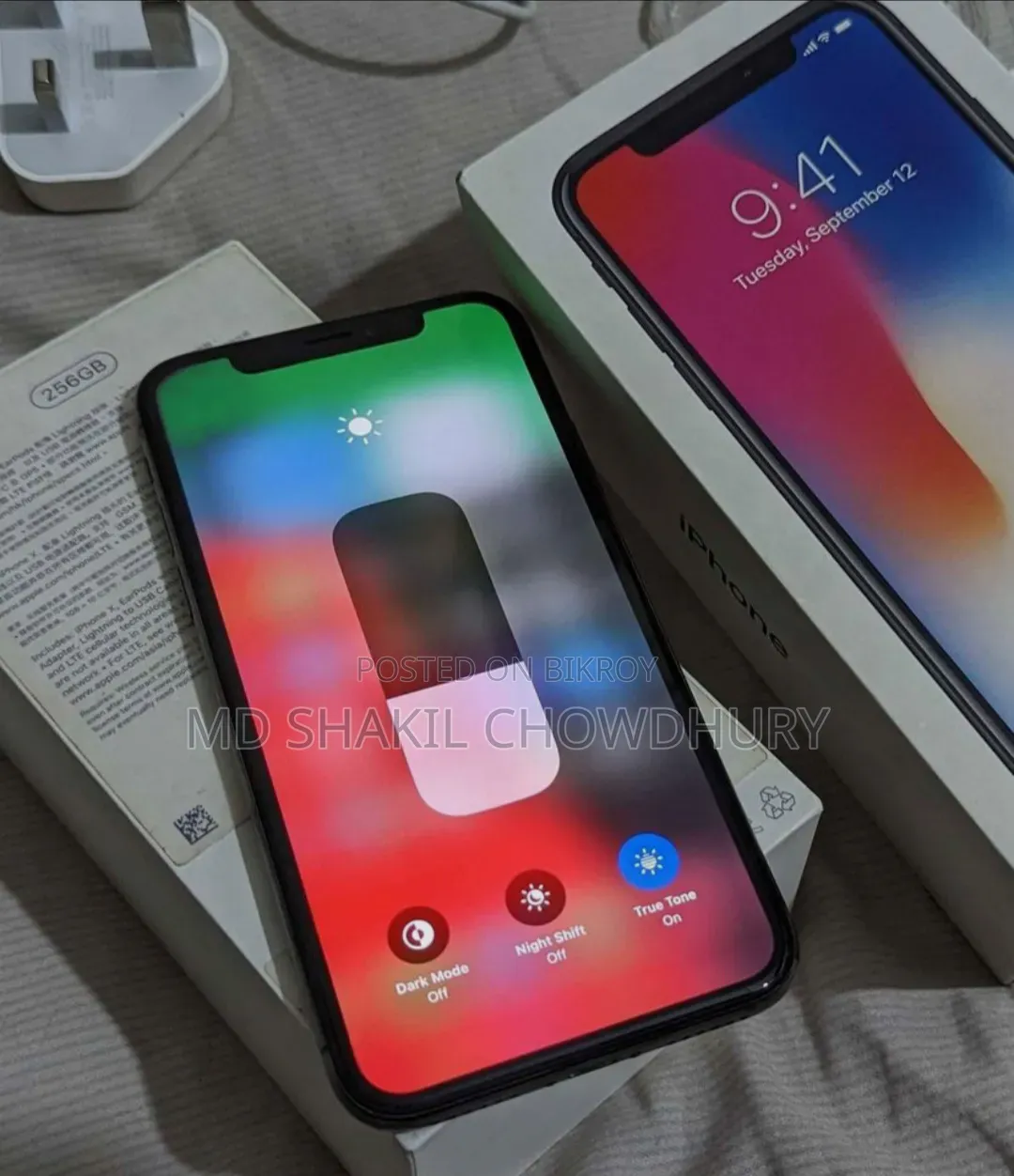 Apple iPhone X 256 GB Black
