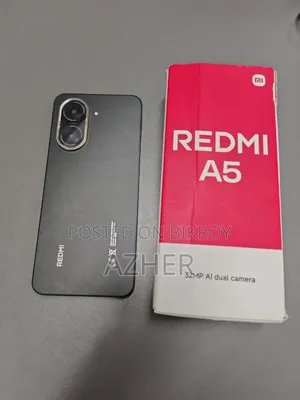 New Xiaomi Redmi A5 4G 128 GB Black