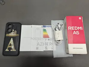 New Xiaomi Redmi A5 4G 128 GB Black