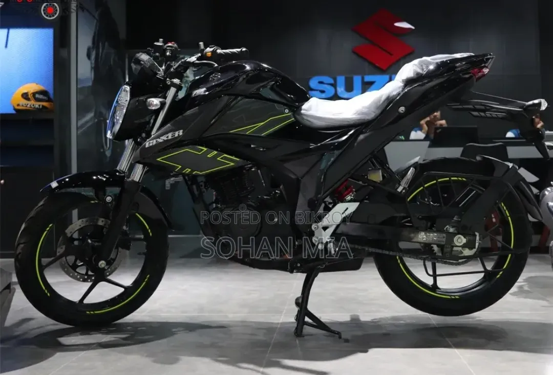 Suzuki Gixxer SF FI 2026 Black