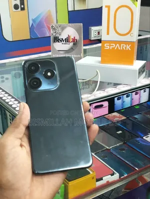 টেকনো স্পার্ক ১০সি ১২৮ জিবি কালো