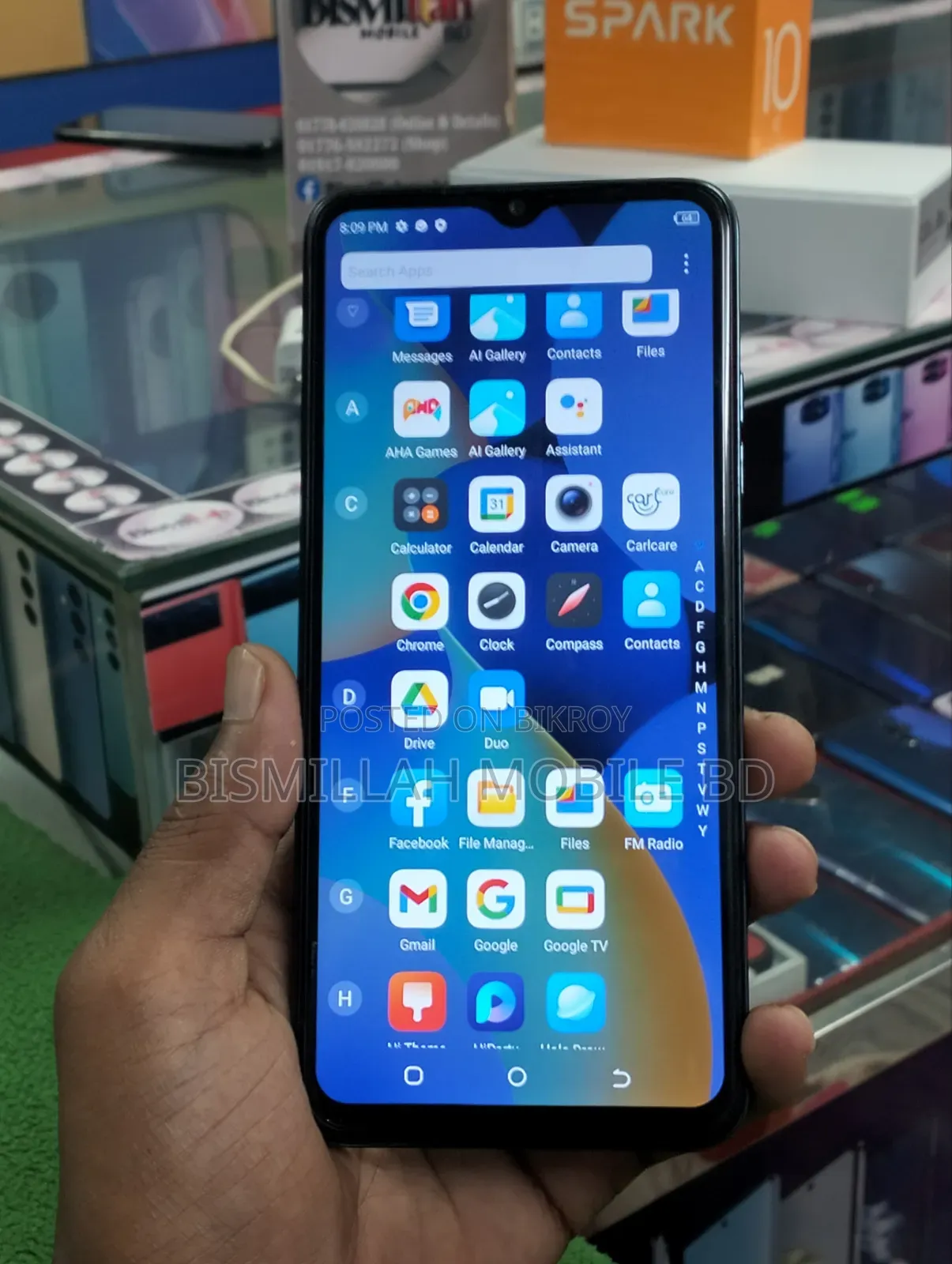 Tecno Spark 10C 128 GB Black