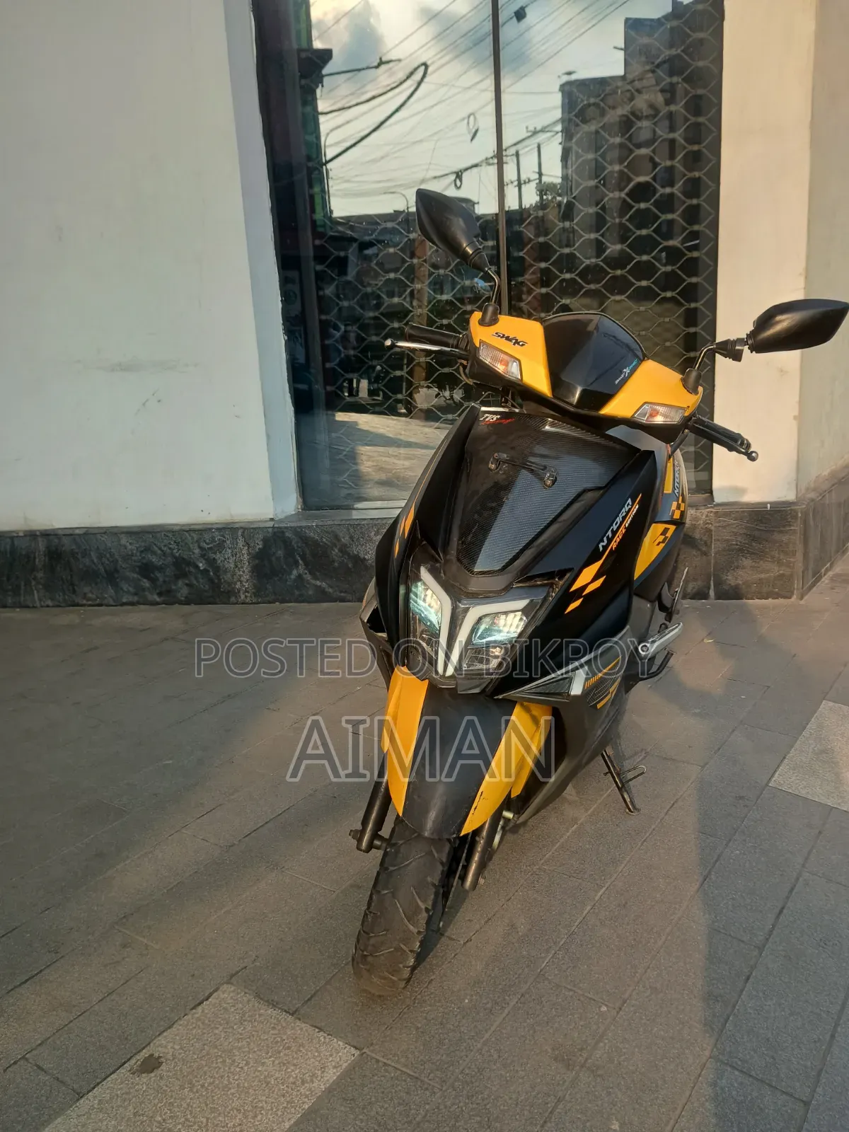 TVS Ntorq 125 2022 Yellow