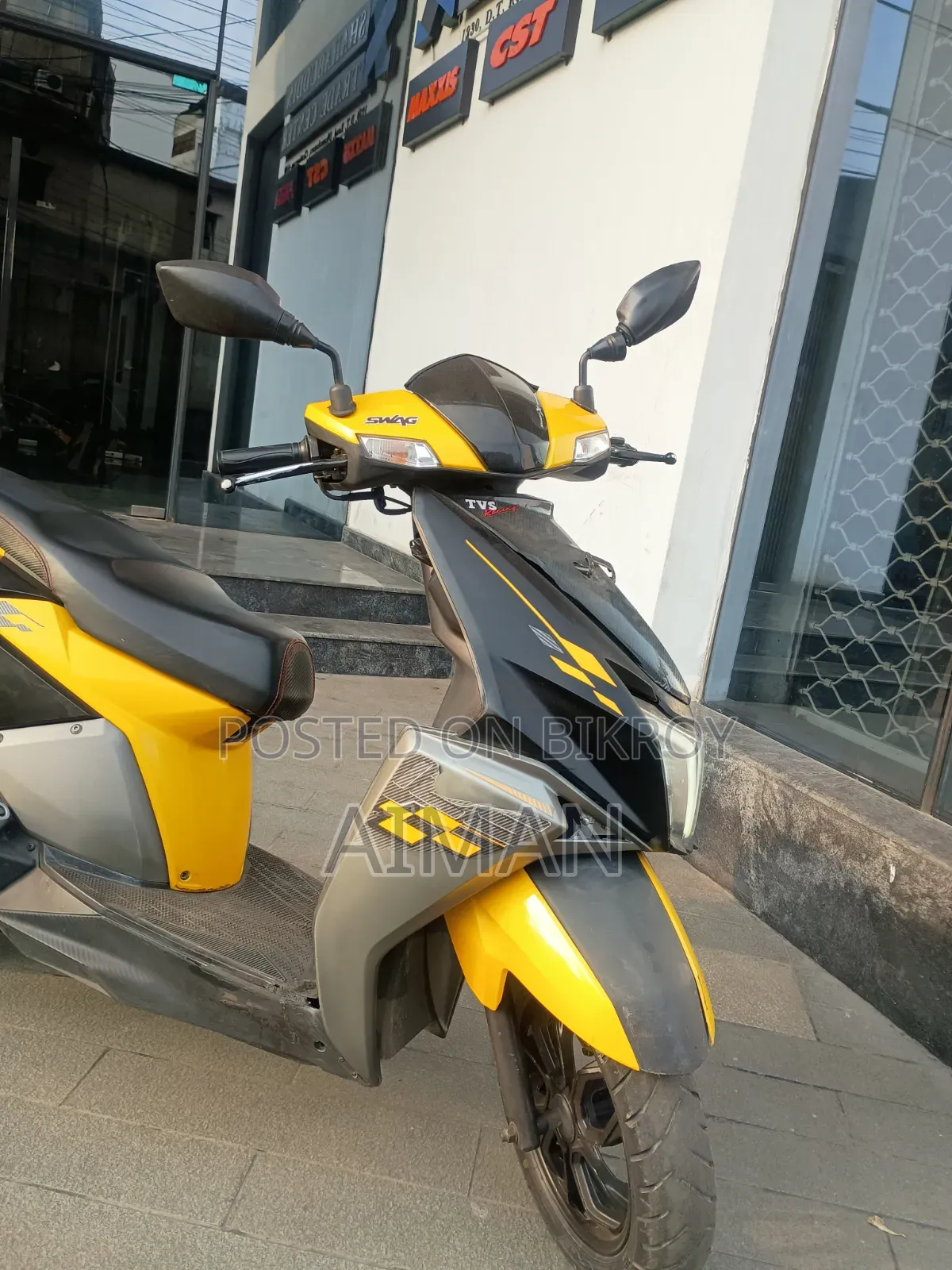 TVS Ntorq 125 2022 Yellow