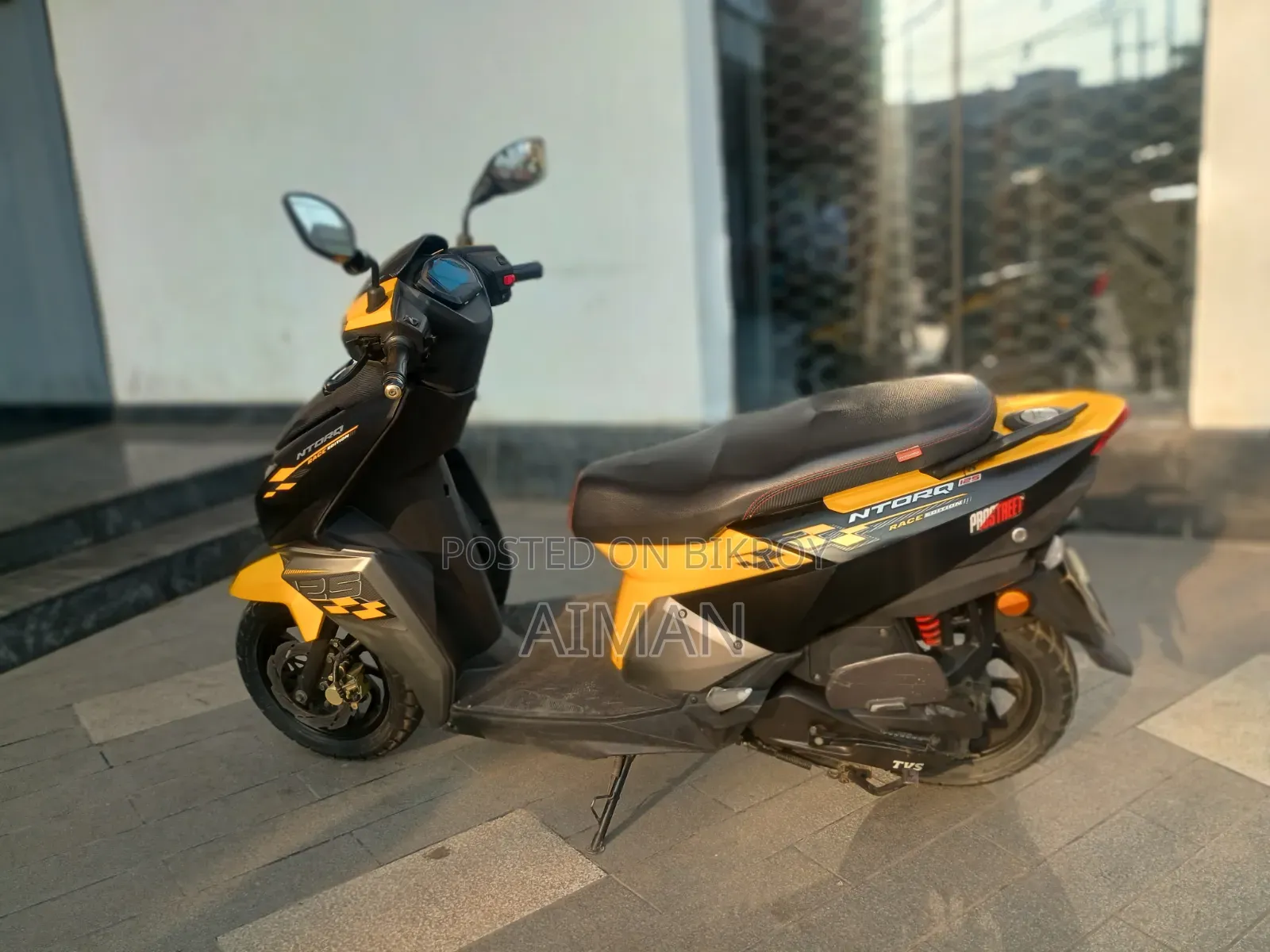 TVS Ntorq 125 2022 Yellow
