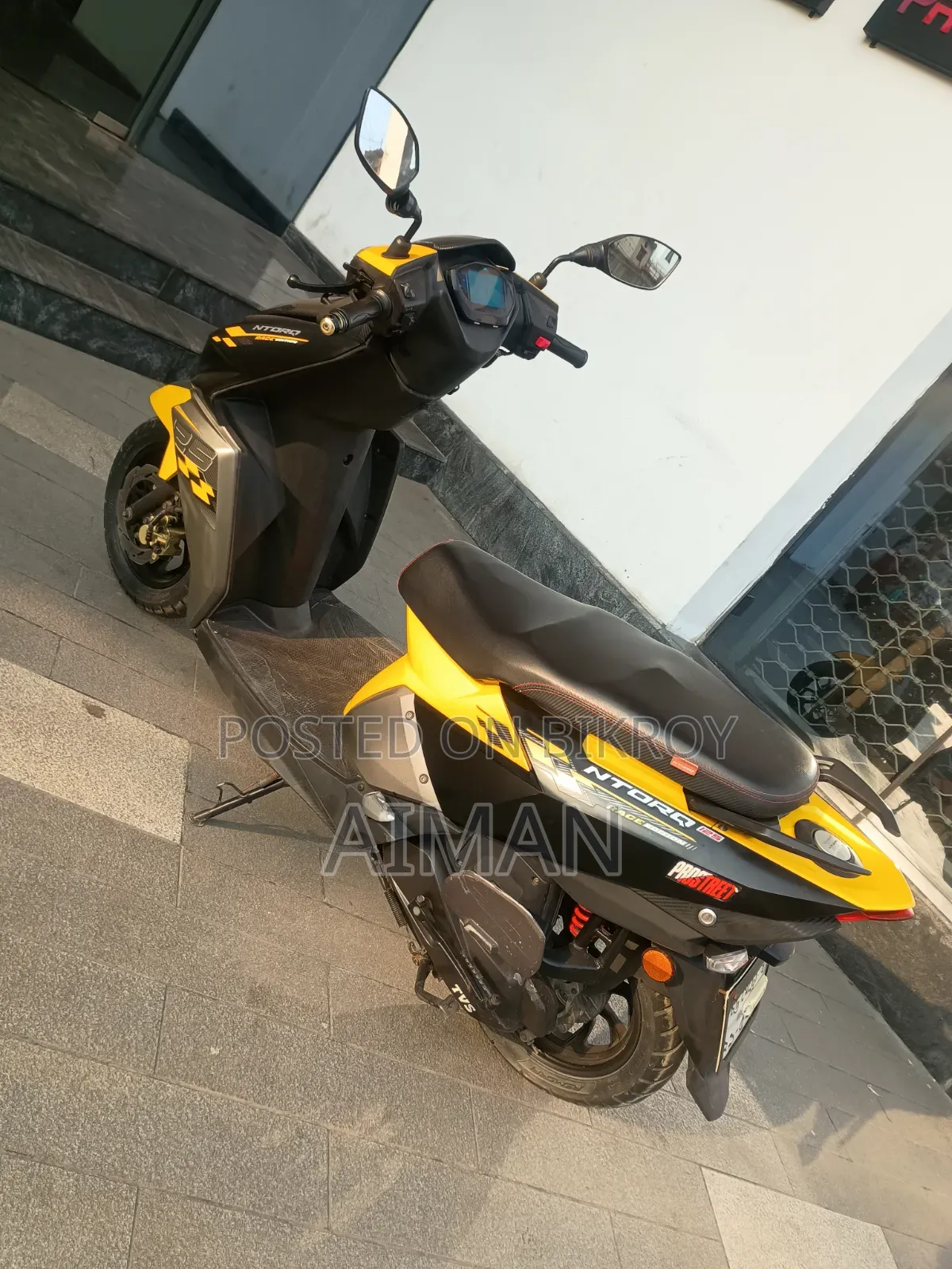 TVS Ntorq 125 2022 Yellow