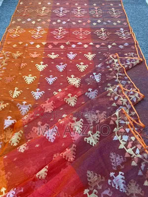 Half Silk Premium Jamdani Limited Stock