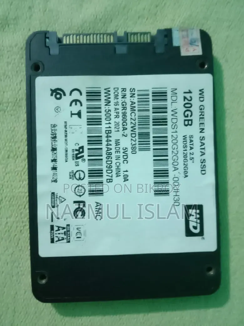 SSD, 120GB