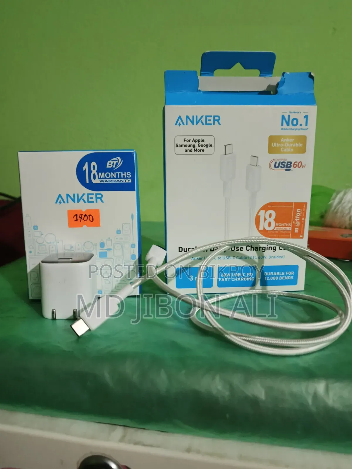 I Phone Angker 20 Wat Charger Sell