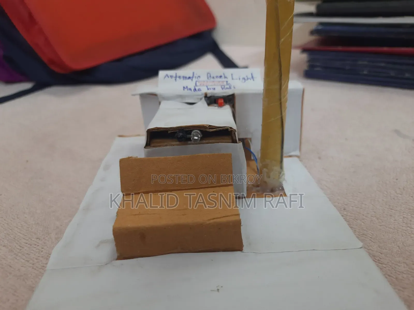 Automatic Bench Light Project