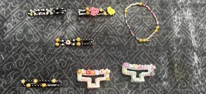 Hair Clip and Bracelet