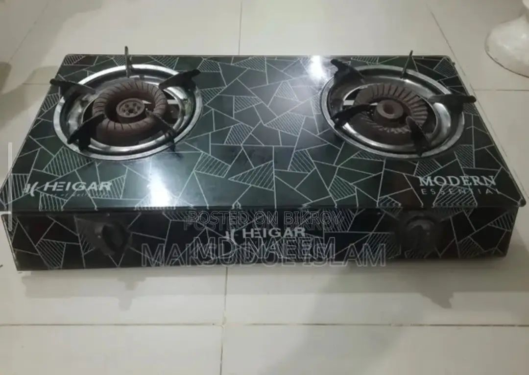 Double Burner Gas Stove