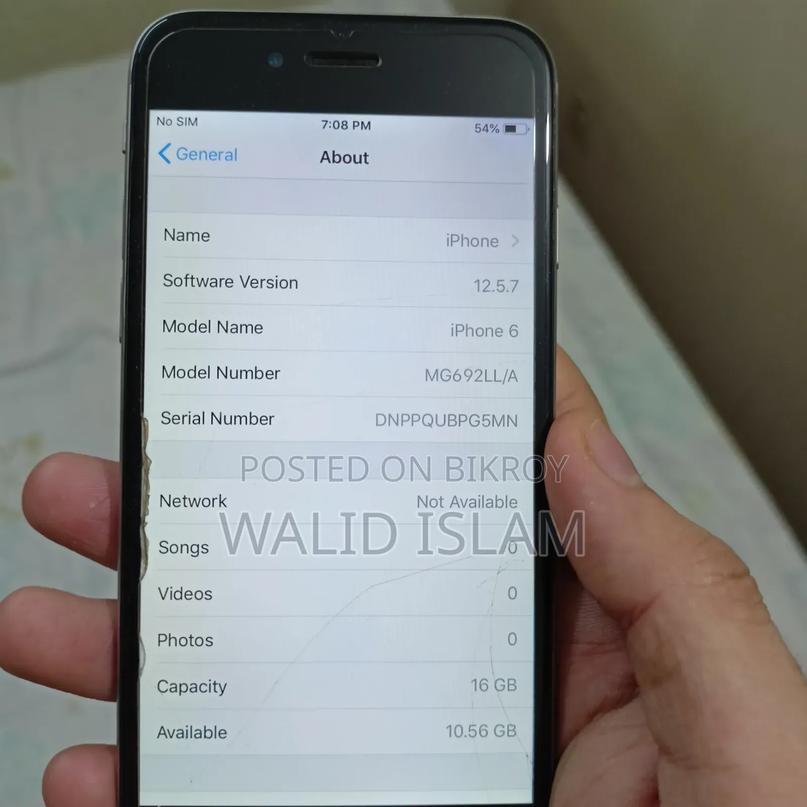 Apple iPhone 6 16 GB Gray