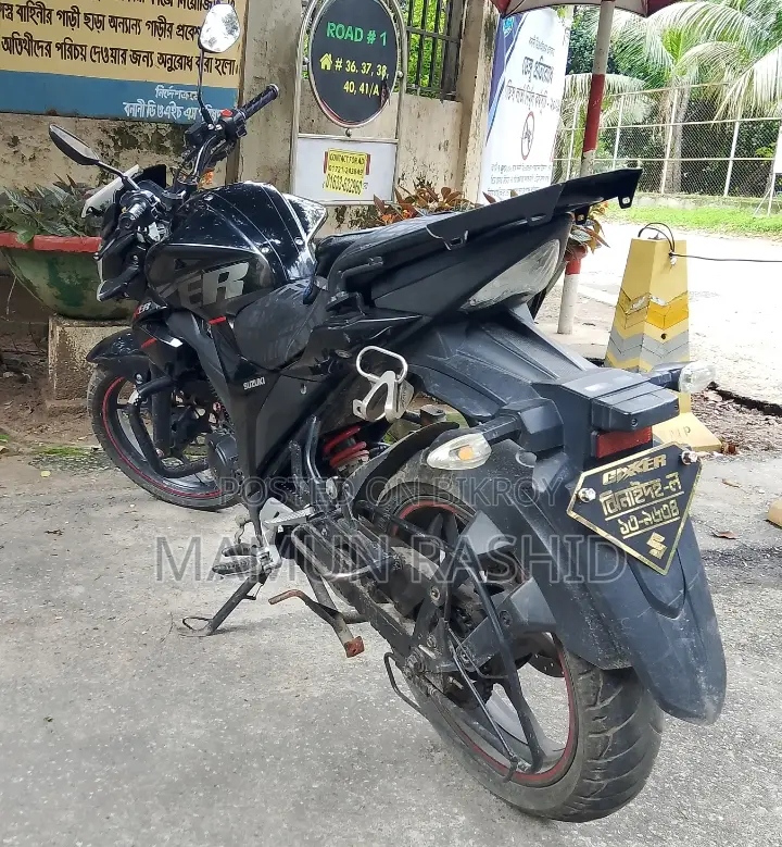 Suzuki Gixxer Monotone 2019 Black