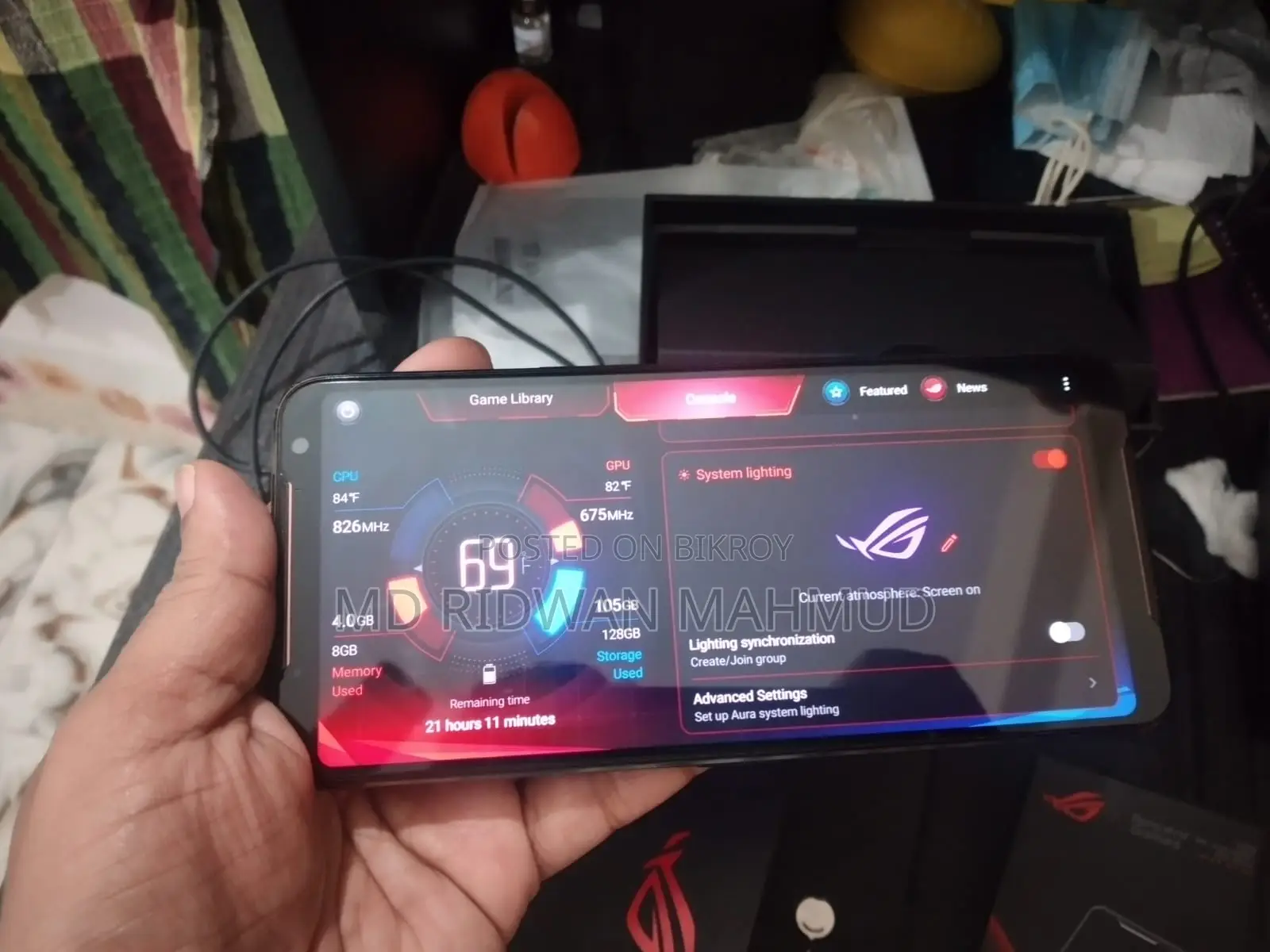 ASUS ROG Phone 2 512 GB Black