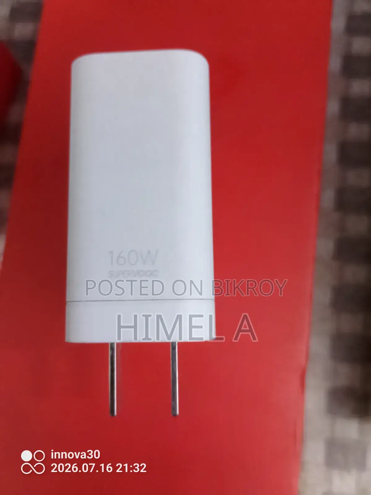 Oneplus 160 Watt Charger