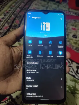 Tecno Spark Go 64 GB Blue