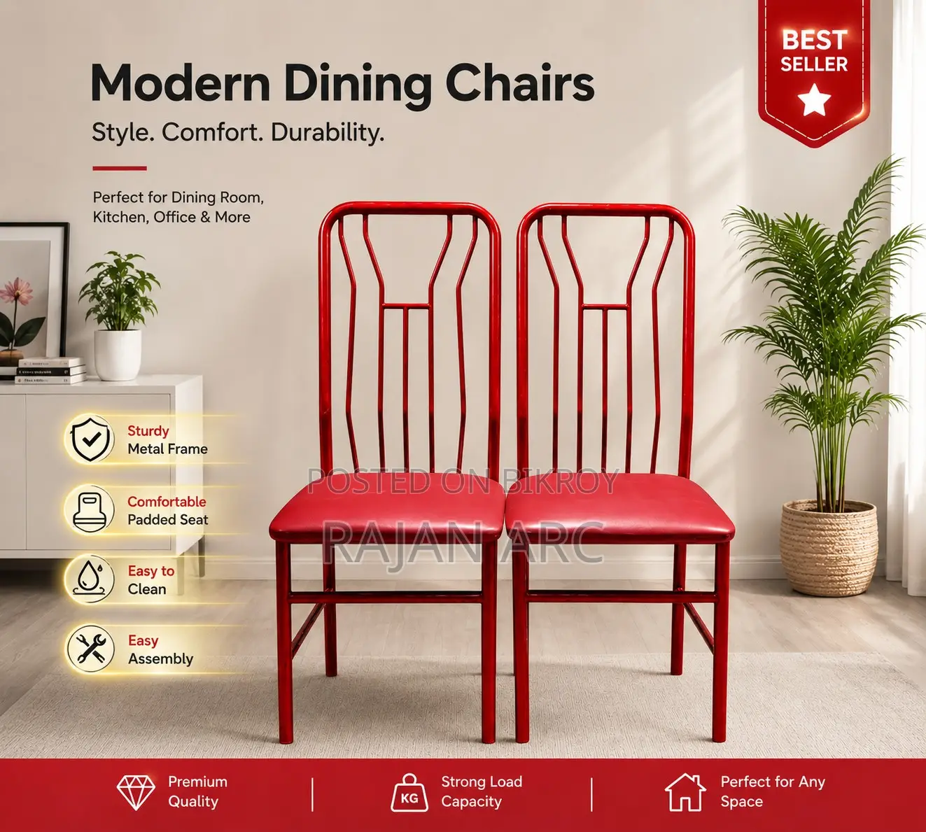 Modern Comfort Party Dining Chair