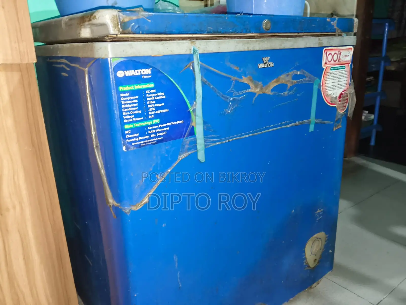 Walton Freezer 256 Litre