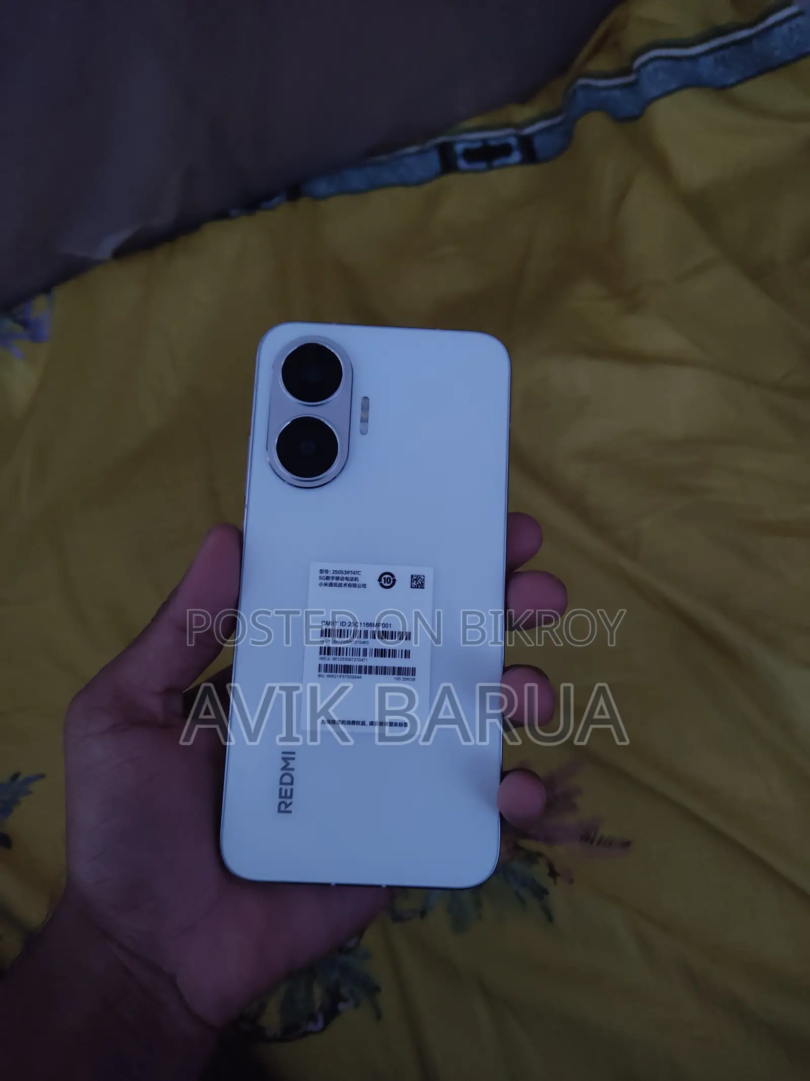 শাওমি রেডমি টার্বো ৪ প্রো ৫১২ জিবি হোয়াইট