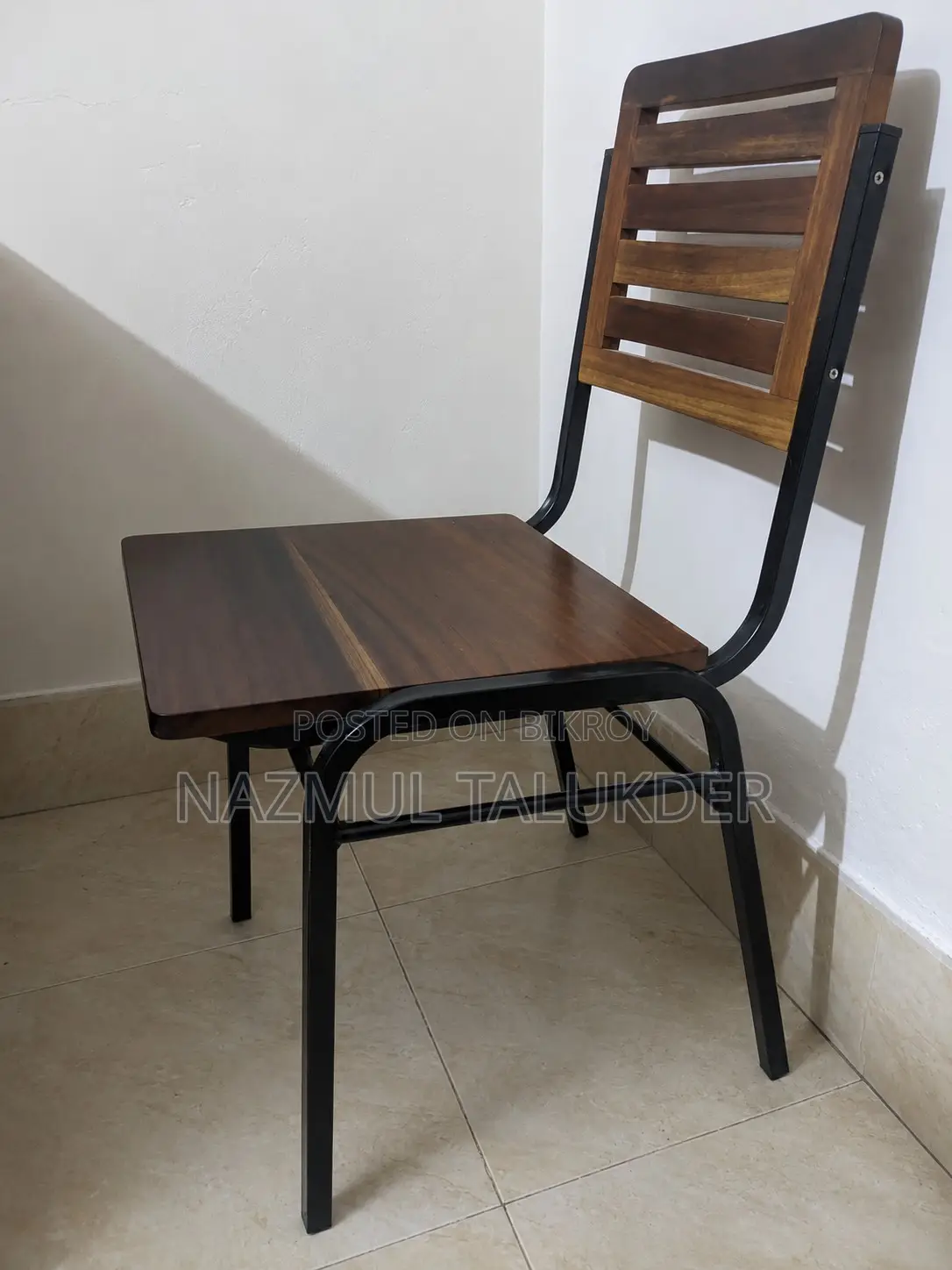 Wooden Computer Study Table With Chair
