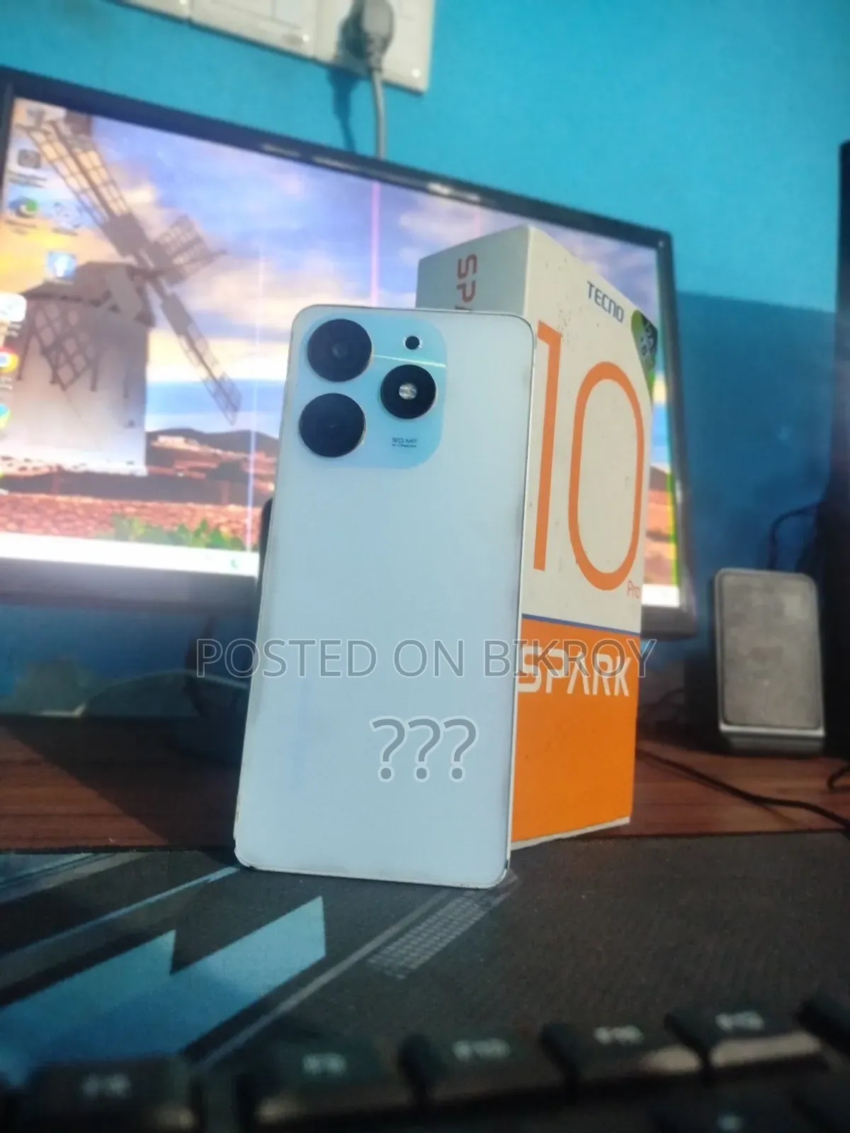 Tecno Pop 10 Pro 128 GB White