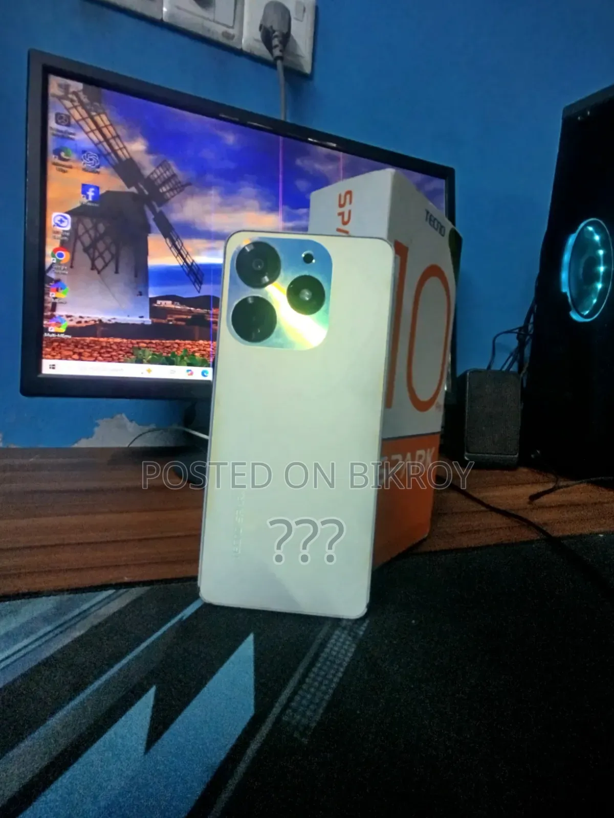 Tecno Pop 10 Pro 128 GB White