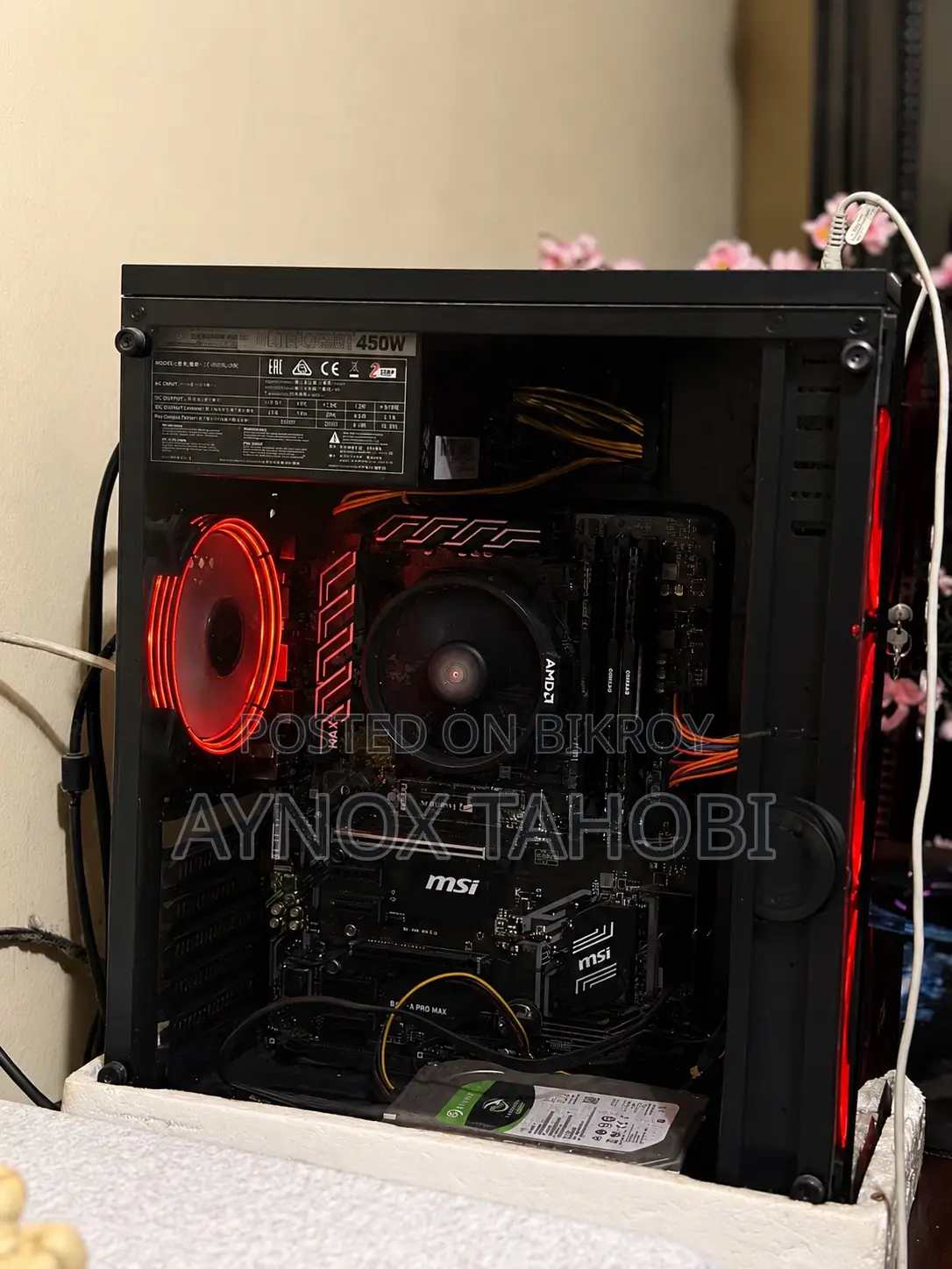 Desktop Computer 16GB AMD Ryzen 5 HDD+SSD 1T