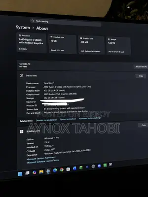 Desktop Computer 16GB AMD Ryzen 5 HDD+SSD 1T